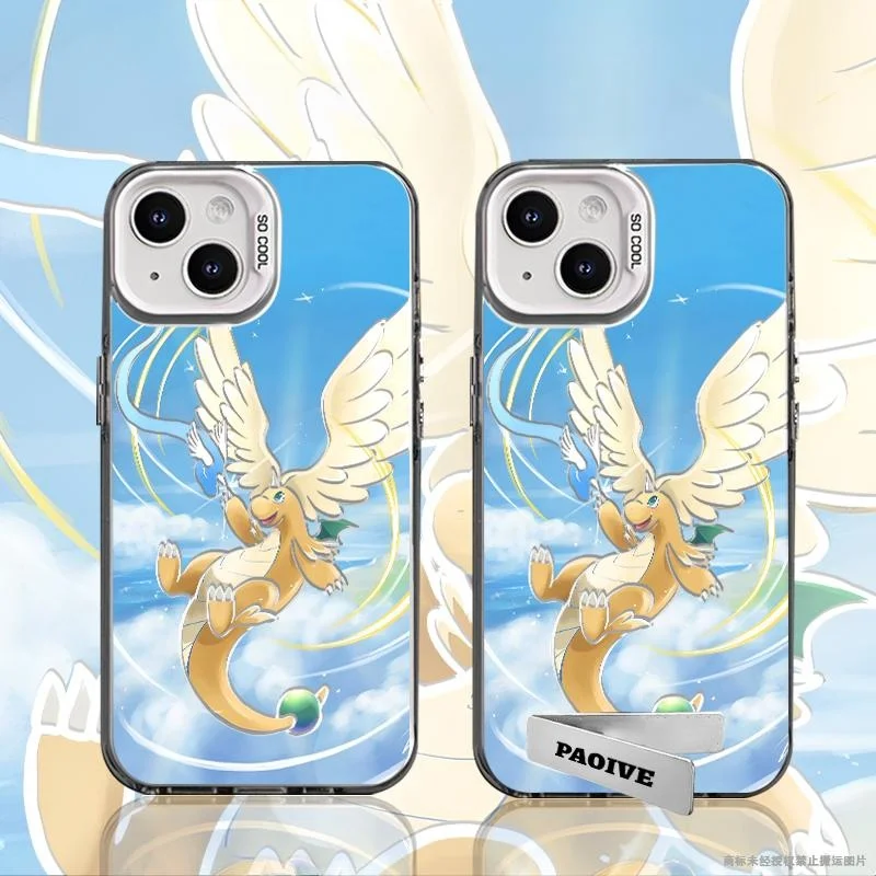 Cute Mega Dragonite Phone Case for Samsung Galaxy S23 S24 S25 S26 Ultra Plus for OPPO find 8 9 For vivo x300 x200 Pro Cover
