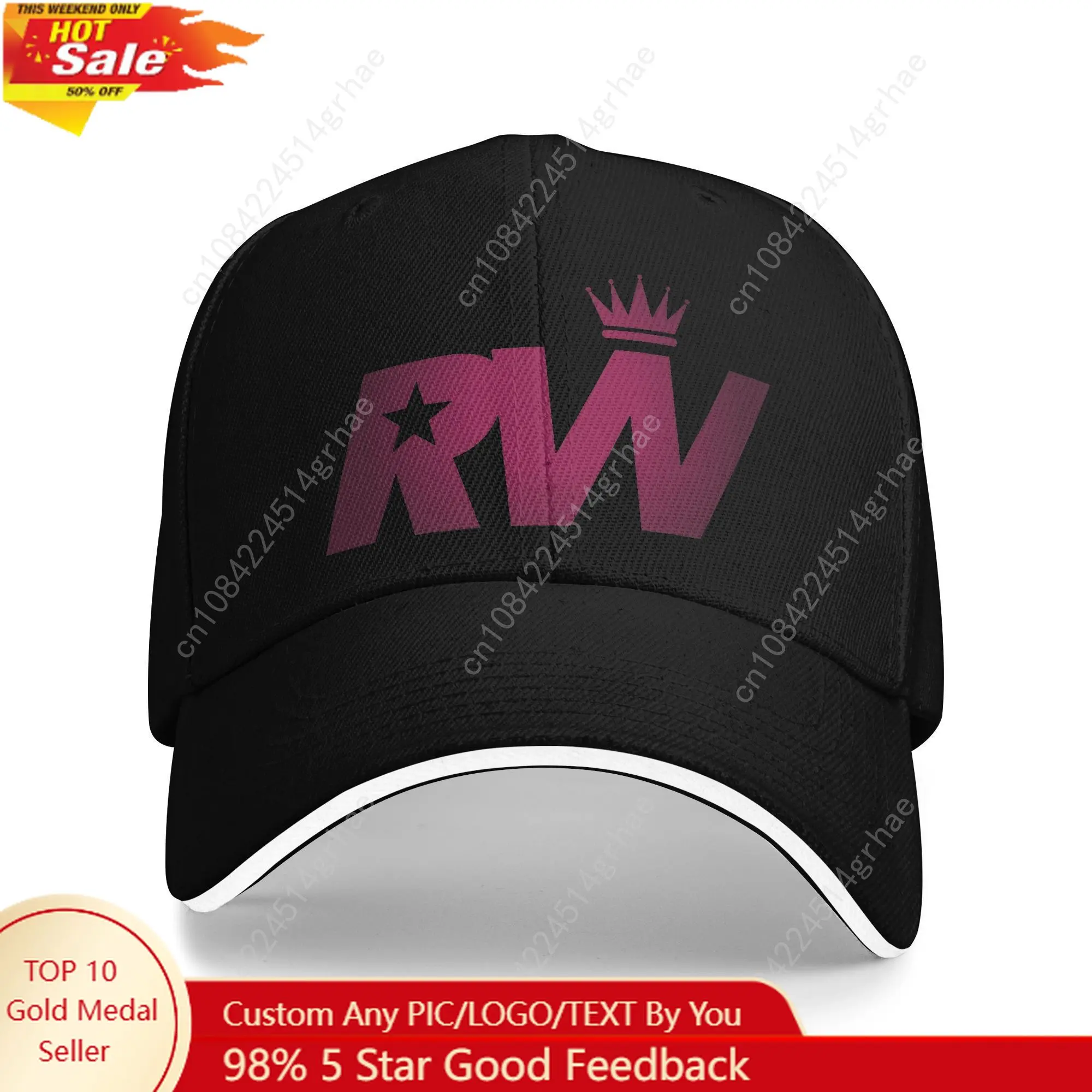 Robbie Williams Live 2025 Tour Concert Cap For Men Women Fashion Baseball Cap  Snapback Hat Golf Headewear Adjustable