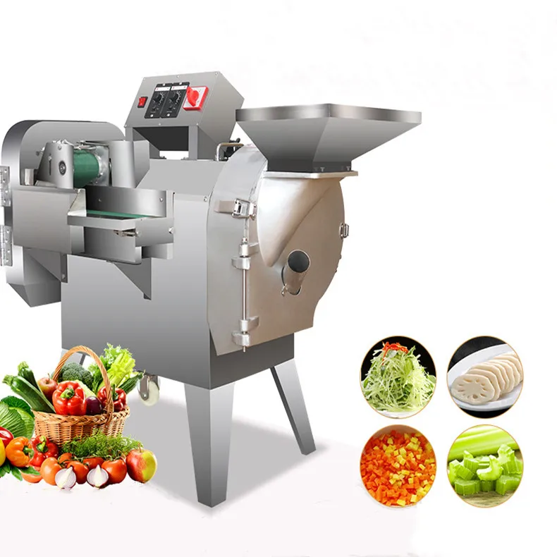 forStainless Steel Vegetable Cutter Slicer Chopper Shredder French Fries Potato Chips Cutter Cube Cutting Slice Machine