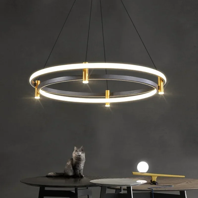 Lámpara colgante LED posmoderna para mesa, comedor, sala de estar, Isla de cocina, candelabro colgante, decoración del hogar, lustres, accesorios de iluminación