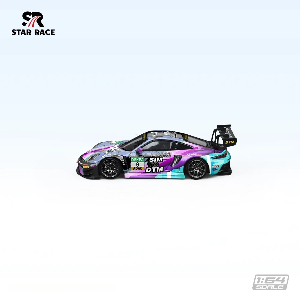 B-M  Pre-order *SR STAR RACE 1:64 911.2 GT3 R Color +Falken painted alloy model - shipped in February