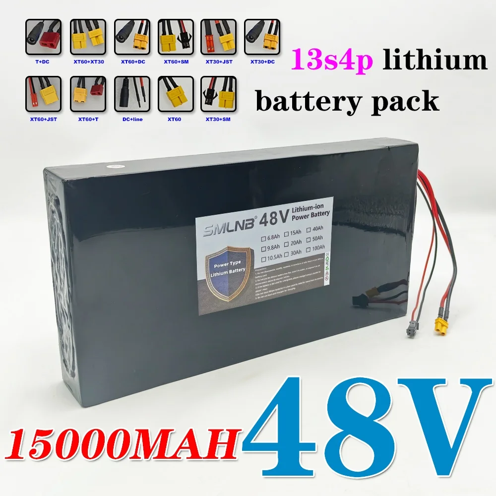 

C1 Electric Scooter Powerful Motor 18650 Lithium Battery 13S4P battery pack 48V 15000MAh For Kugoo