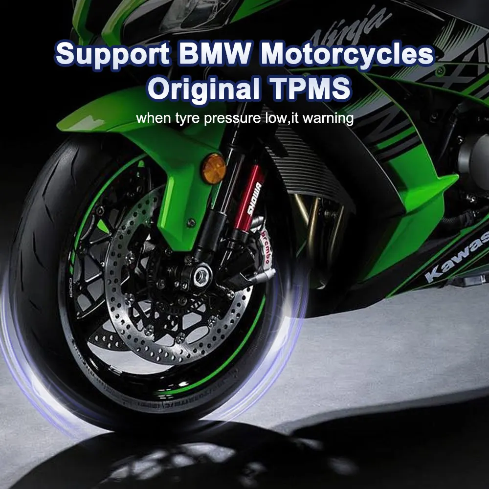 6 بوصة IPS شاشة موتو GPS الملاحة عرض Carplay محول لسيارات bmw دراجة نارية S1000xr R1200gs F900r Gs1200 #2