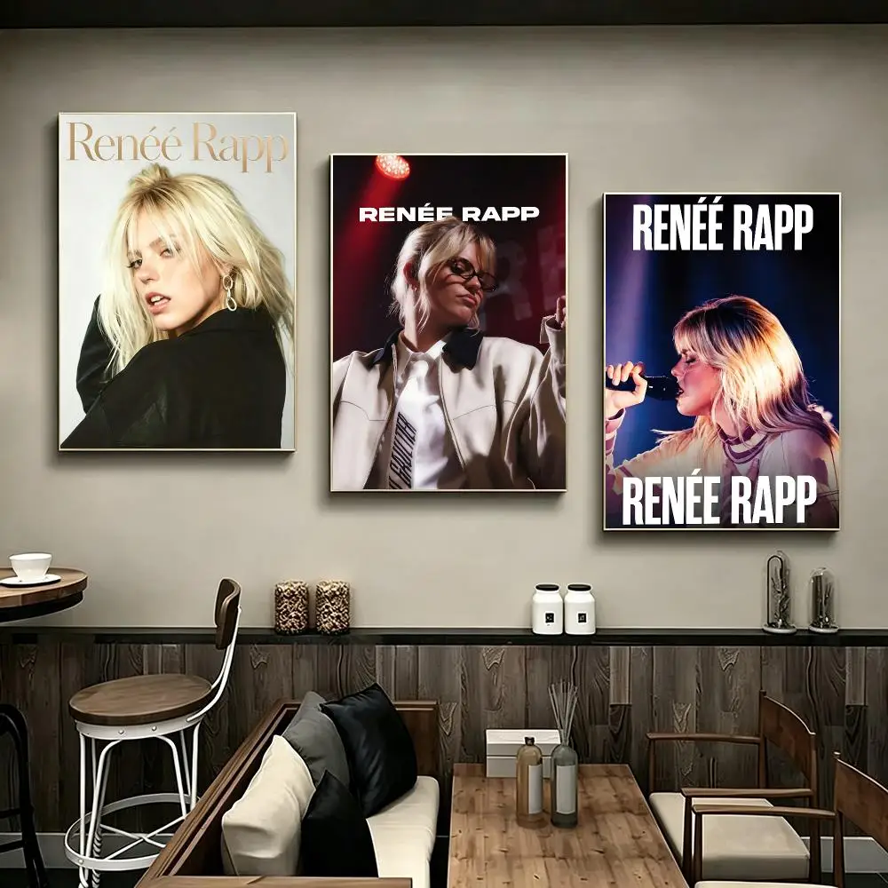 Character Renee Rapp Poster Poster HD Printing Modern Minimalist Style Wall Art Home Decor For Office Bedroom Gift