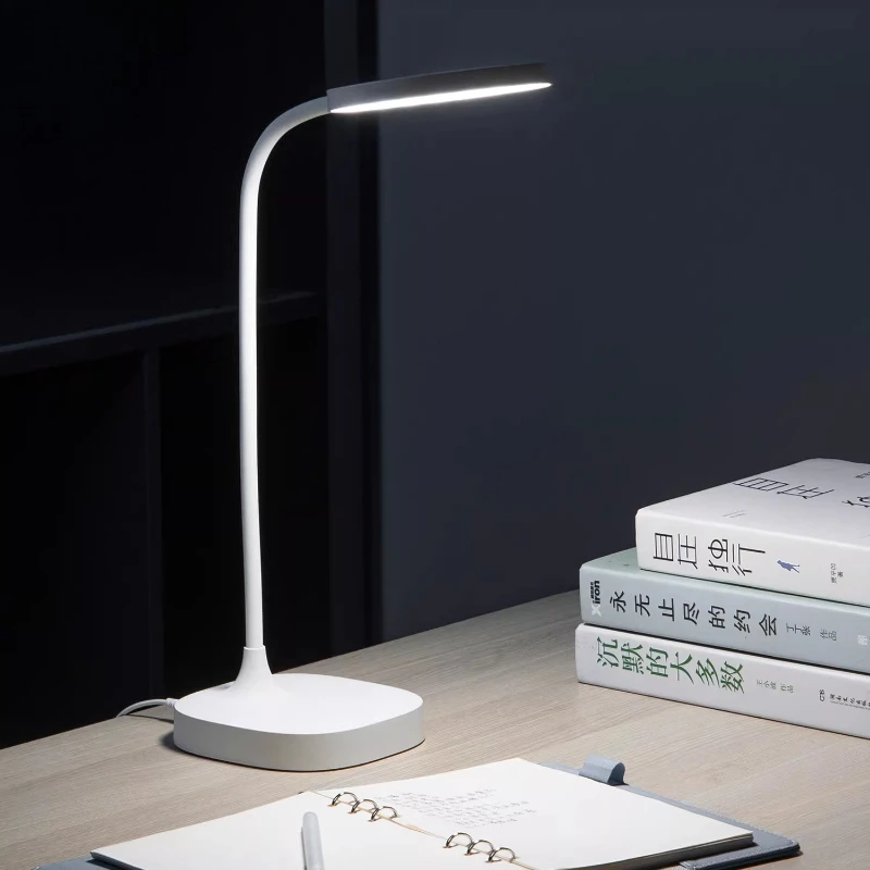 

LED Desk Lamp Creative Fashion Small Fresh Simple, Silicone Hose Adjustment Cute Desktop Student