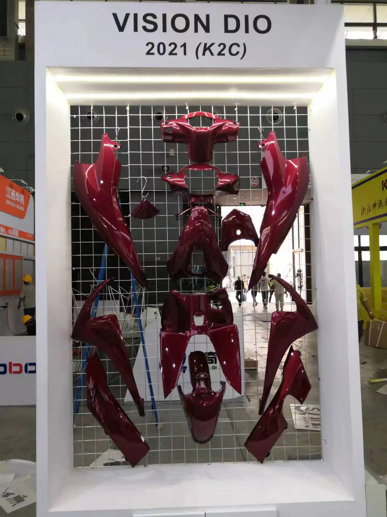 

Один обтекатель мотоцикла из АБС-пластика Honda Vision/dio 110 и другие аксессуары для мотоциклов, детали кузова