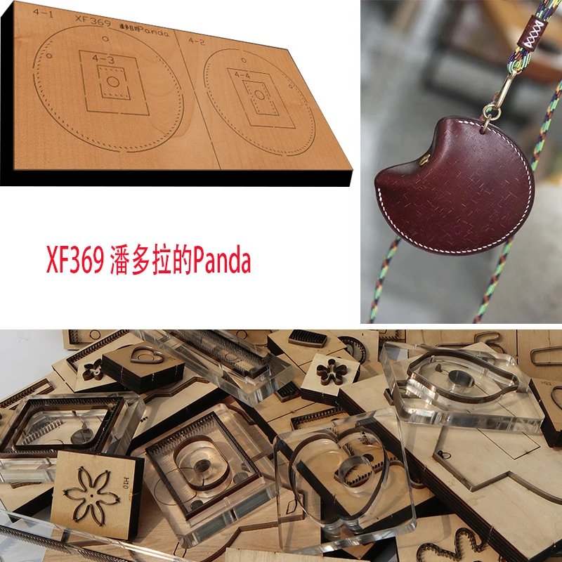 New Japan Steel Blade Wooden Die Round coin wallet knife die Leather Craft Punch Hand Tool Cut  leather craft tools