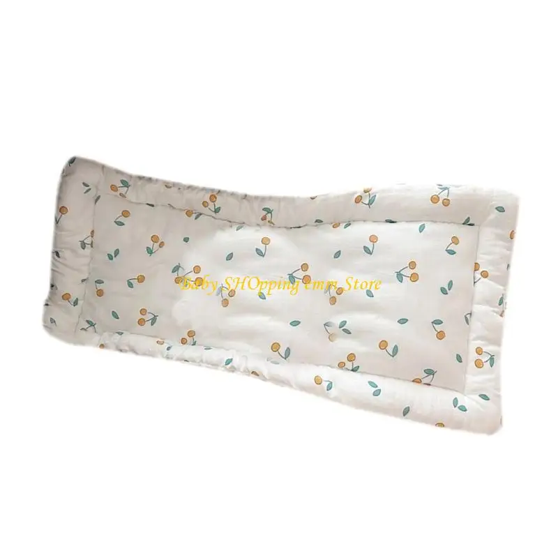 

23GD Infant Carriage Sitting Cushion Double Sided Seating Liner Soft & Breathable Baby Strollers Mat Four Season Universal