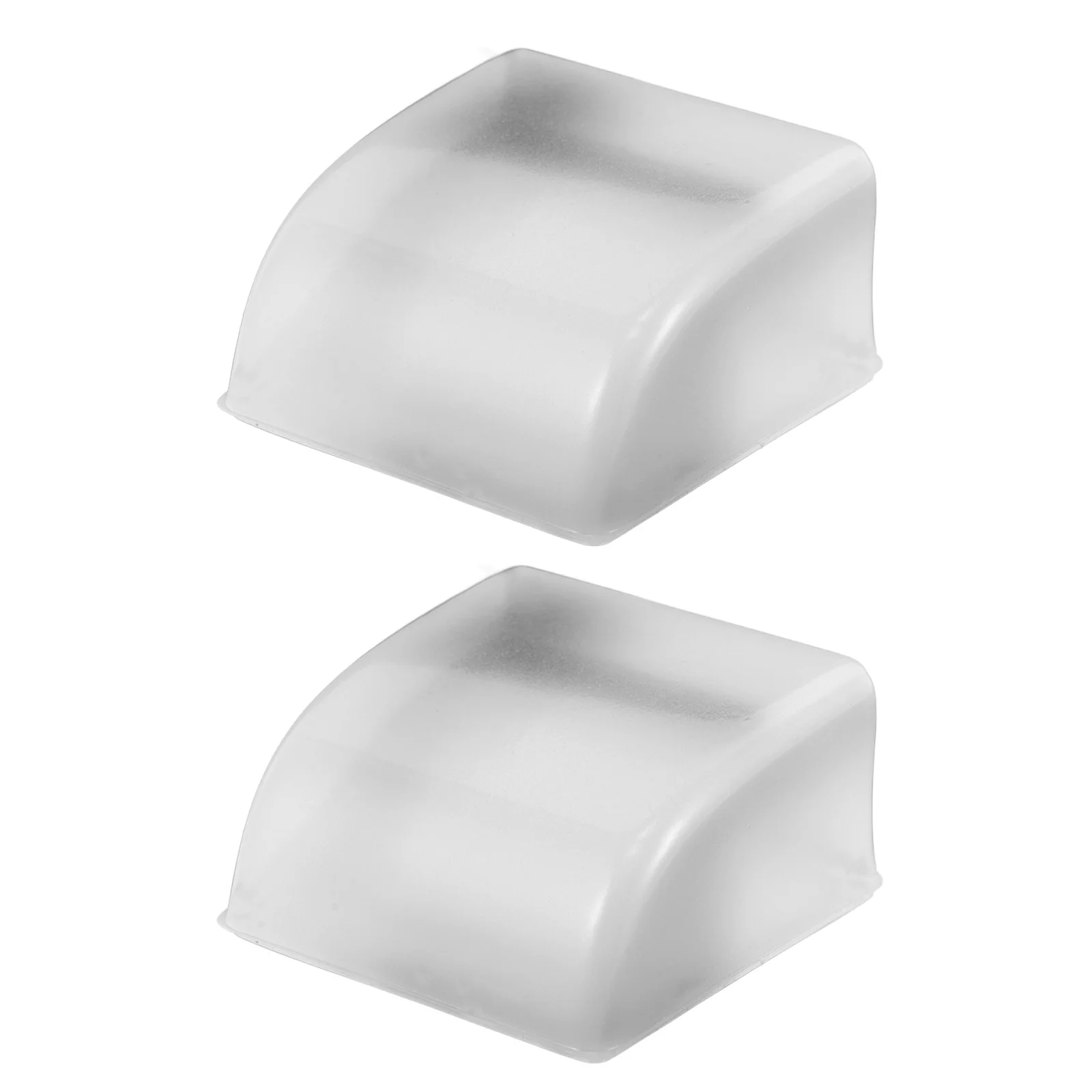 

2pcs Clear Door Stopper Invisible Bumper For Wall Floor Furniture Self Adhesive Buffer Mute Guard Home Office Shower Cabinet