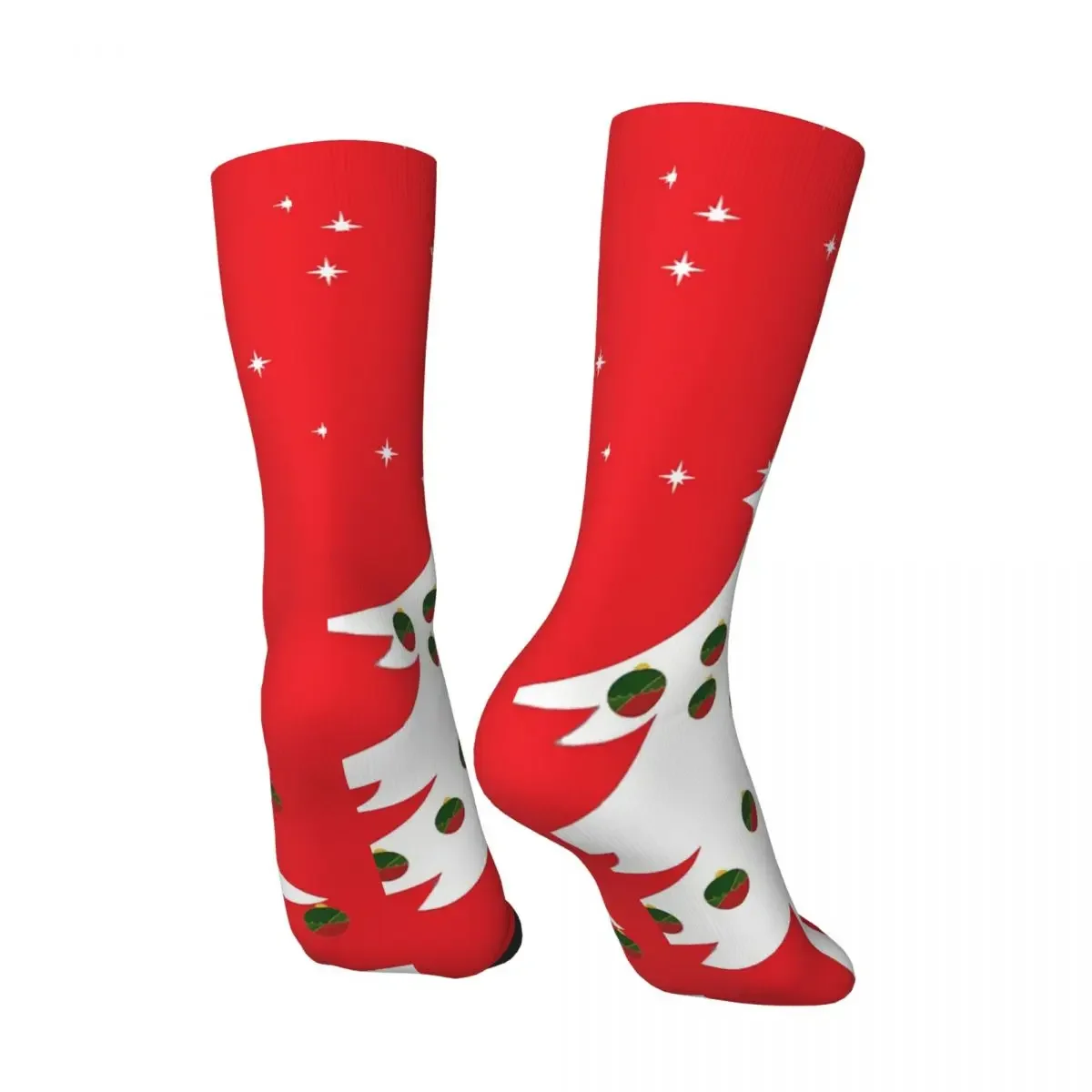 Calzini da uomo felici inverno natale Vintage Harajuku Hip Hop novità Crew Crazy Sock Gift Pattern stampato