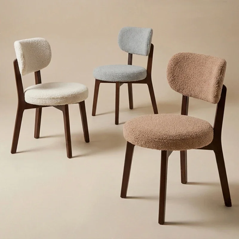 yes1set Chair Cover Thickened Velvet Curved Back Protective Cover Round Stool Cover Dining Chair Cover
