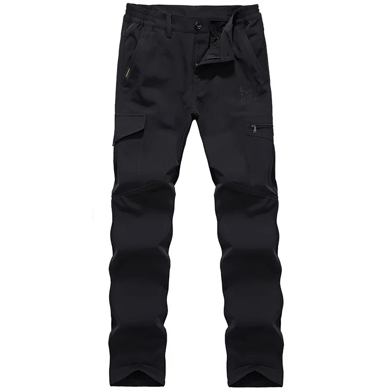 Men's Sports Large-size Trousers Casual Breathable Quick-drying Multi-bag Overalls