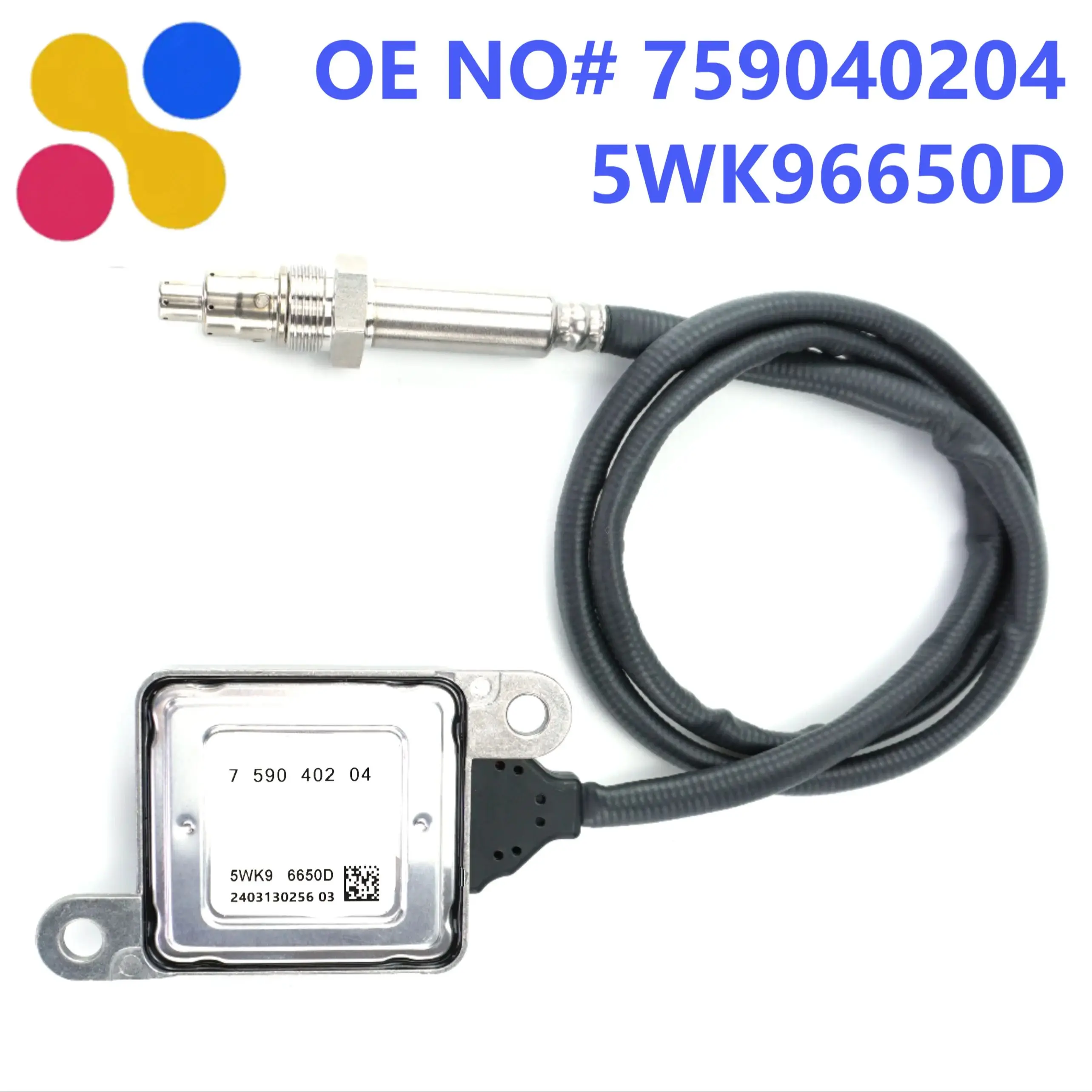 5WK96650D 759040204 5WK9 6650D Sensor Oksida Nitrogen Untuk BMW Sensor Nox 5 F10 5 Touring F11 523i 528i 530i N53 Suku Cadang Mobil
