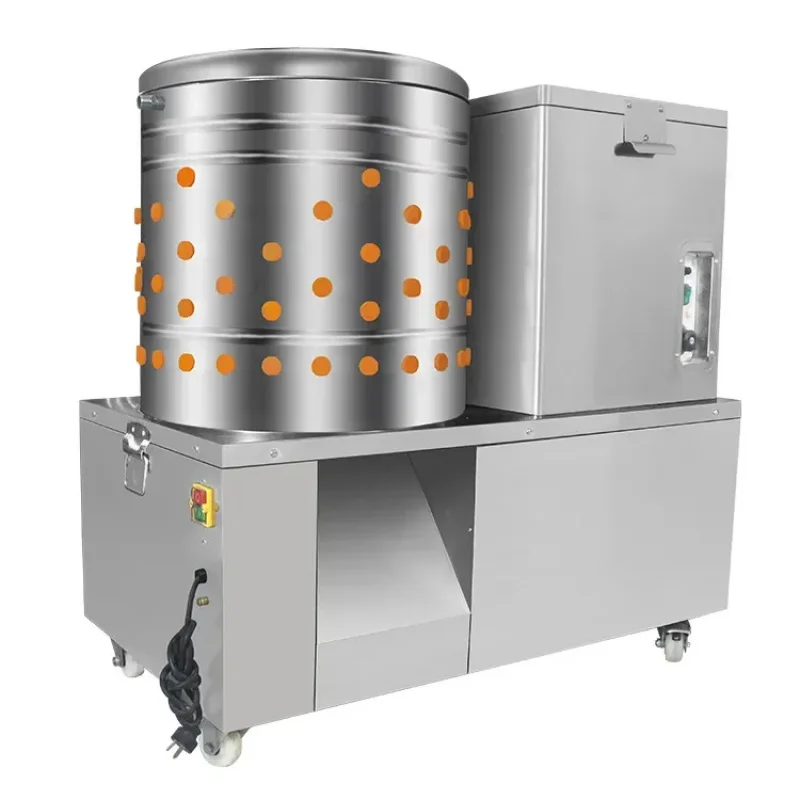 

Farm Use Commercial Poultry Feather Electric Chicken Plucker And Scalder Machine
