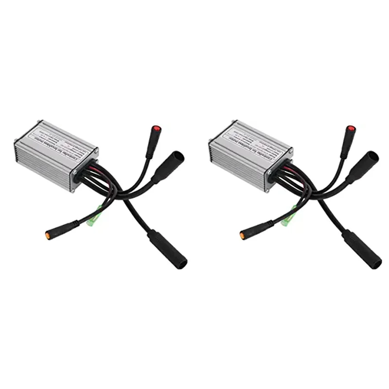 

Прямая поставка-2X контроллер электронного велосипеда 36 В/48 В 9 трубок 15 А водонепроницаемый разъем контроллера для бесщеточного двигателя 36 В/48 В 250 Вт