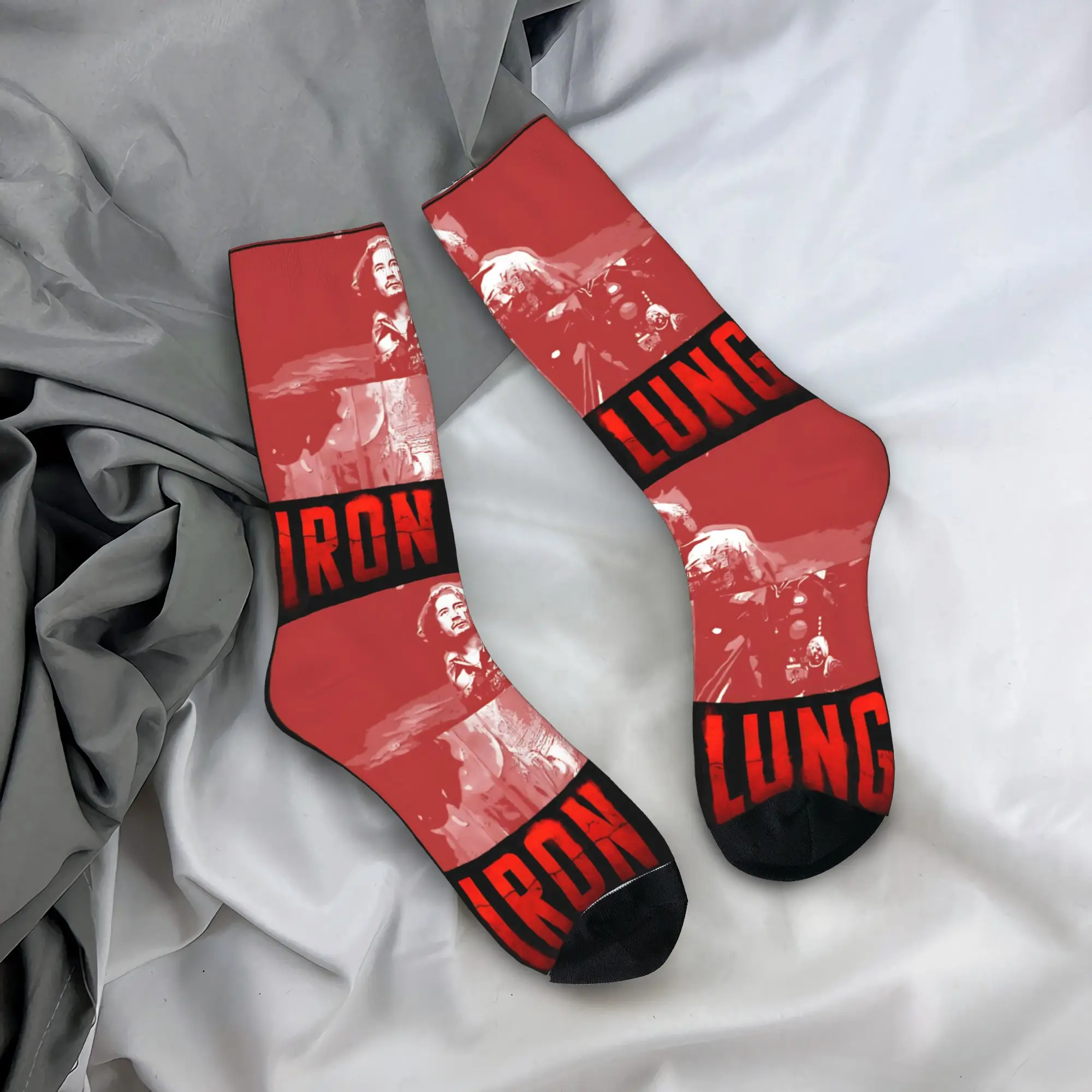 

Women Men Socks Iron Lung Movie Stockings Non Skid High Quality Socks Autumn Harajuku Design Climbing Socks