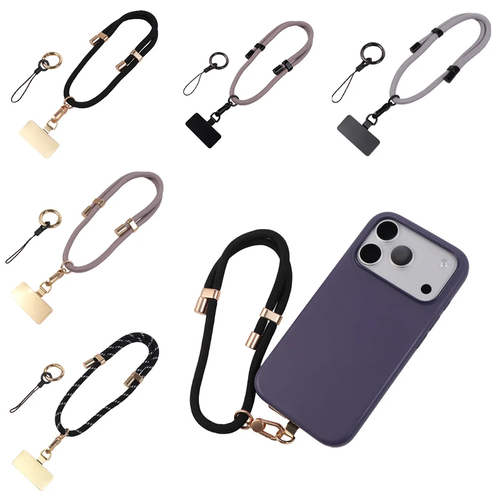 

Регулируемый ремешок для телефона, защита от потери, высококачественная цепочка для мобильного телефона, короткий шнурок-антипотеряшка, аксессуары для чехлов для телефонов