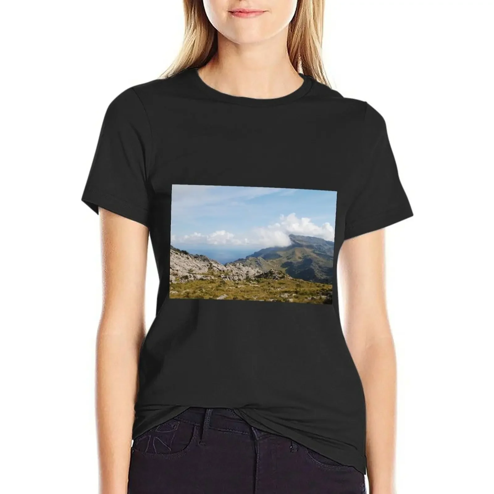 

Serra de Tramuntana mountains, Majorca T-Shirt cute clothes plus sizes t shirt Women