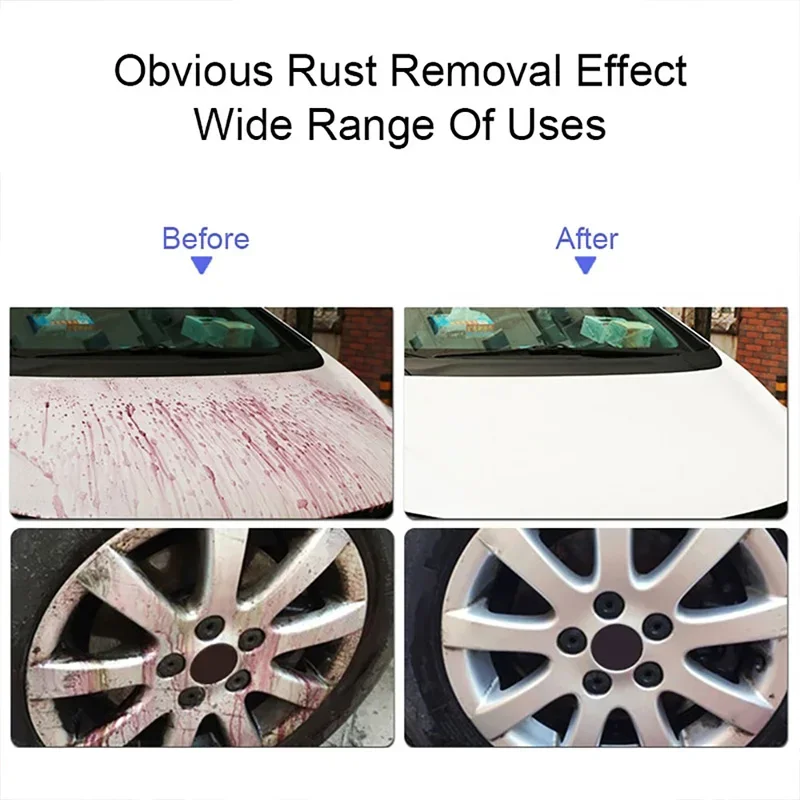 AIVC Rust Remover Potent Car Detailing Maintenance Multi-Purpose Supplies Auto Accessories Anti-Rust Metal Chrome Rust Remover