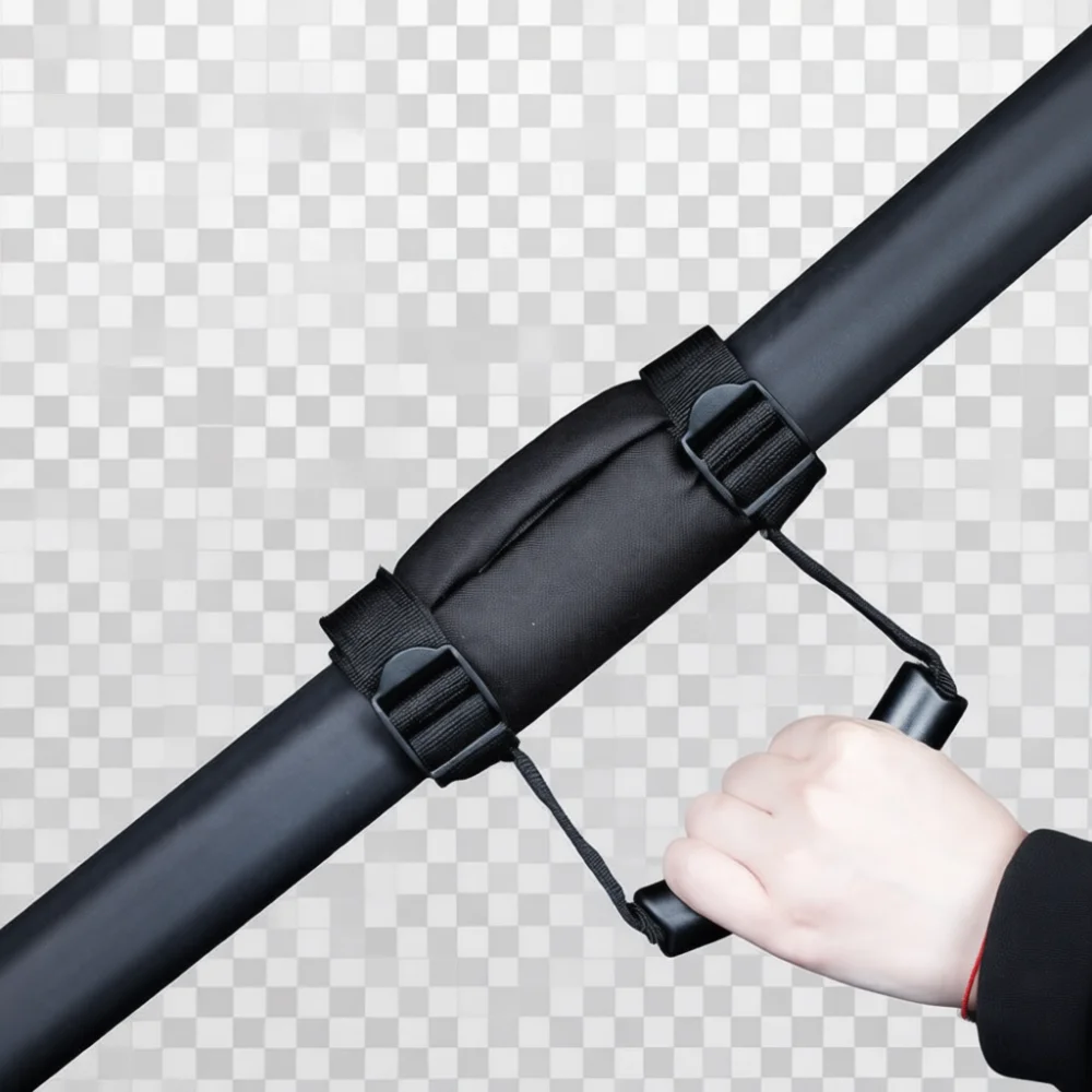 Non Slip UTV Grab Handle Strap For Polaris RZR ATV Roll Bar Grip Support Safety Assist Interior Modifications Black