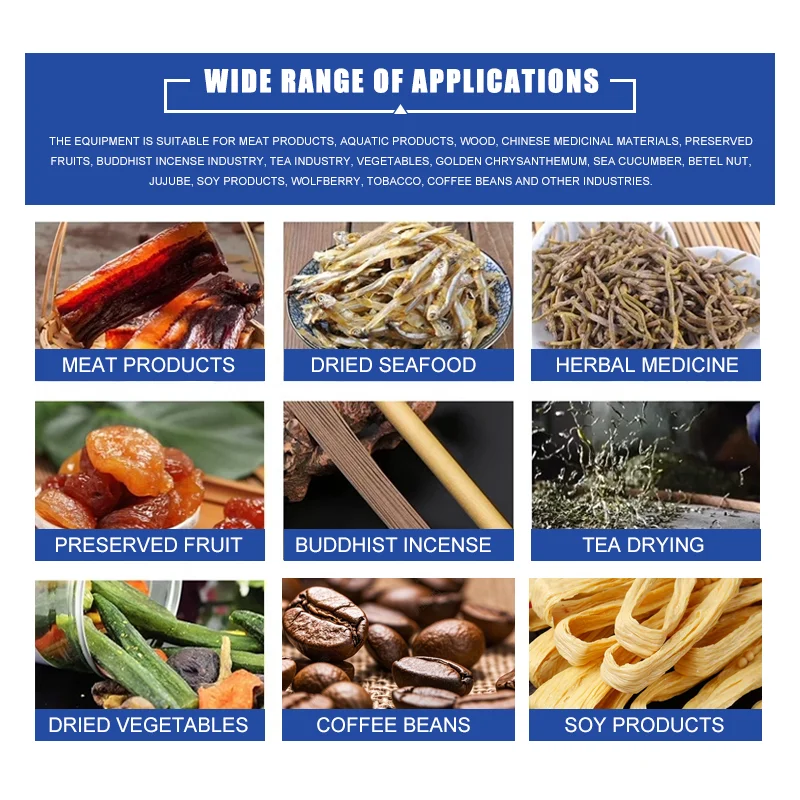 الصناعية عالية الجودة الهواء الساخن الغذاء الفاكهة والخضروات البصل يترك مجفف ديهيدراتور آلة الجفاف التجارية