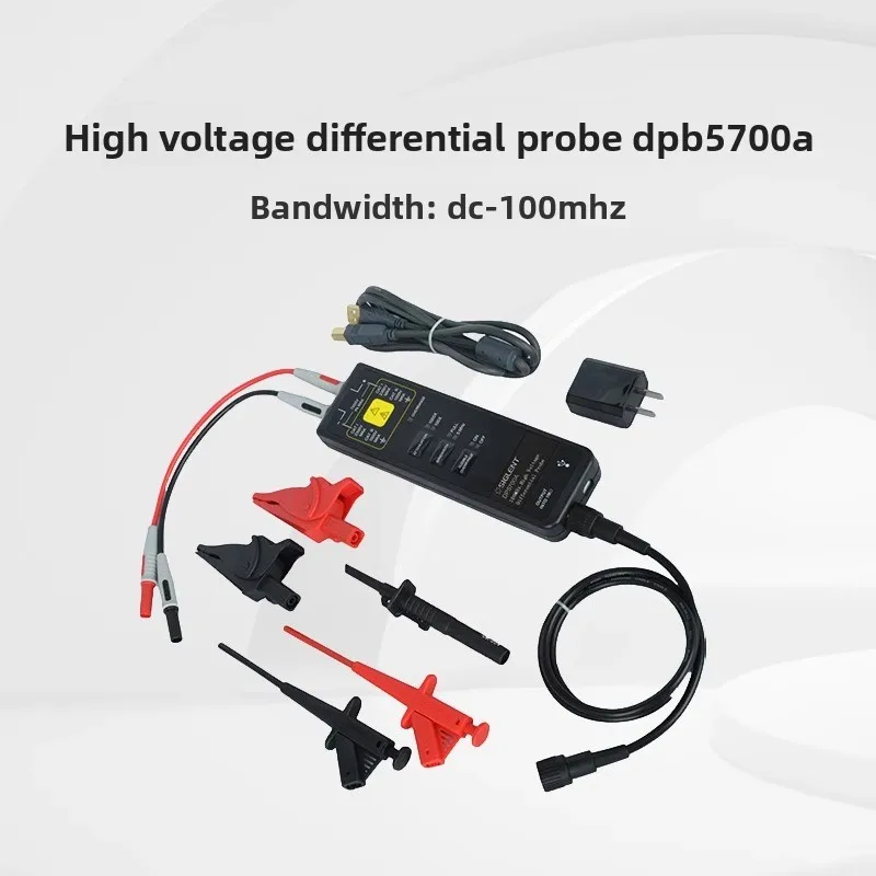 Siglent High Voltage Differential Probe for Oscilloscope Universal Electronic Measuring Pen ABS Material Resolution 0.1 OptionsA