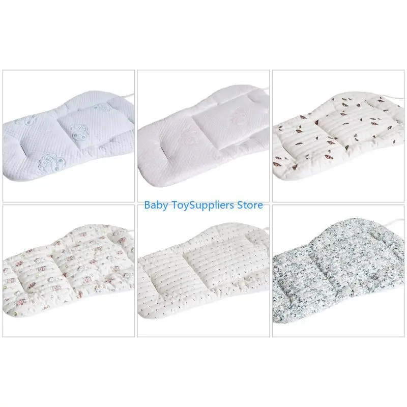 

R1WF Ergonomic Strollers Liner Vibration Reduction Pram Cushion Mat Breathable