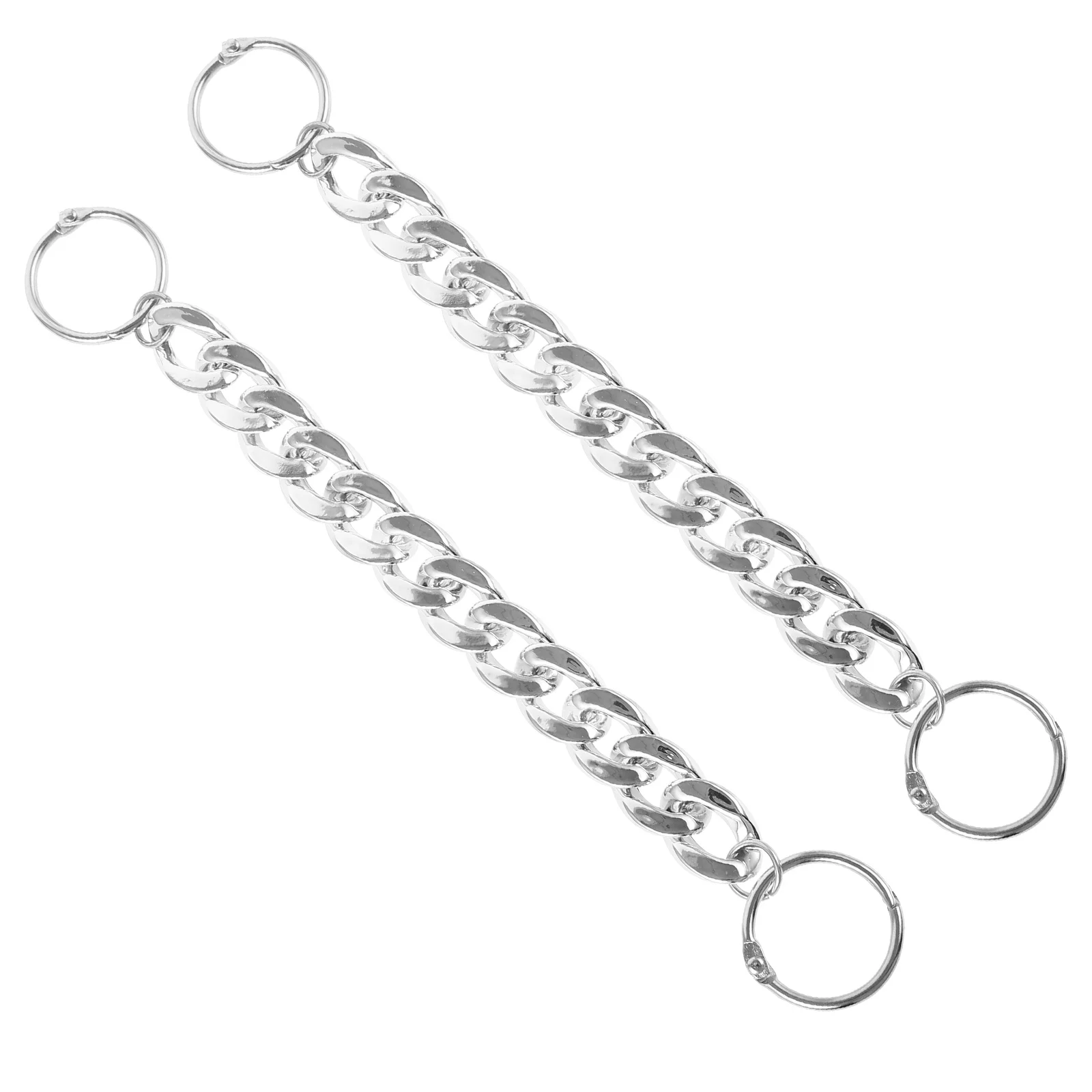 

2pcs Chain Accessories for Sandals DIY Decor Charms Shoe Chains Embellishments Women's Lightweight Durable Chains for Parties