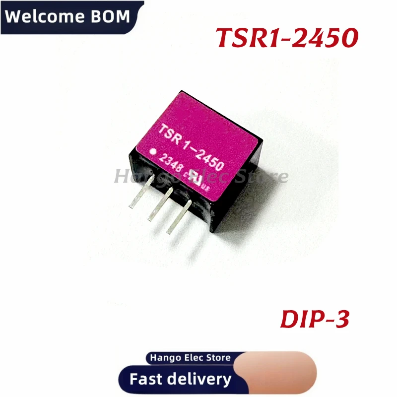 1-10PCS/Lot  TSR1-2450 Non-Isolated DC/DC Converter 6.5-36Vin 5Vout 1A/SMT power module  TSR 1-2450