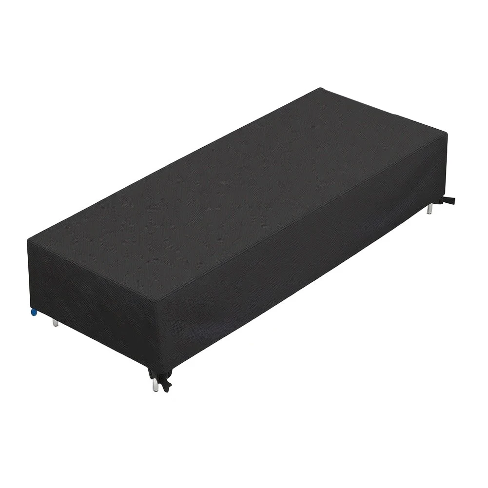 Water Resistant Oxford Fabric Chair Cover for Outdoor Lounge Furniture UV and Dust Protection 210x75x30cm 200x70x30cm