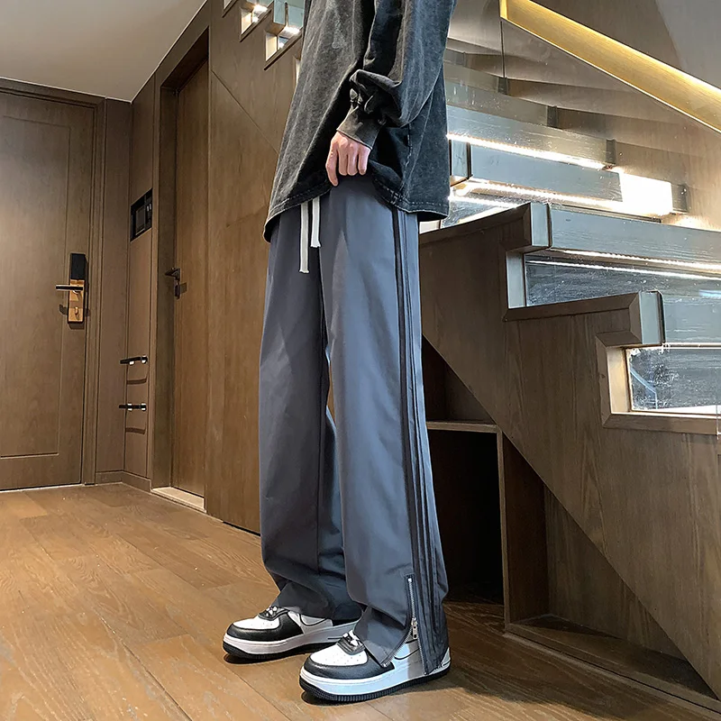 2025 Hip Hop Pants For Men Joggers Casual Streetwear Harem Pants Homme Male Trousers Ribbons Sweatpants