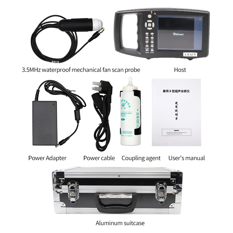 Veterinary Portable Ultrasound Sheep Pig Animal Pregnancy Scanner Veterinary Ultrasound Machine For Sale