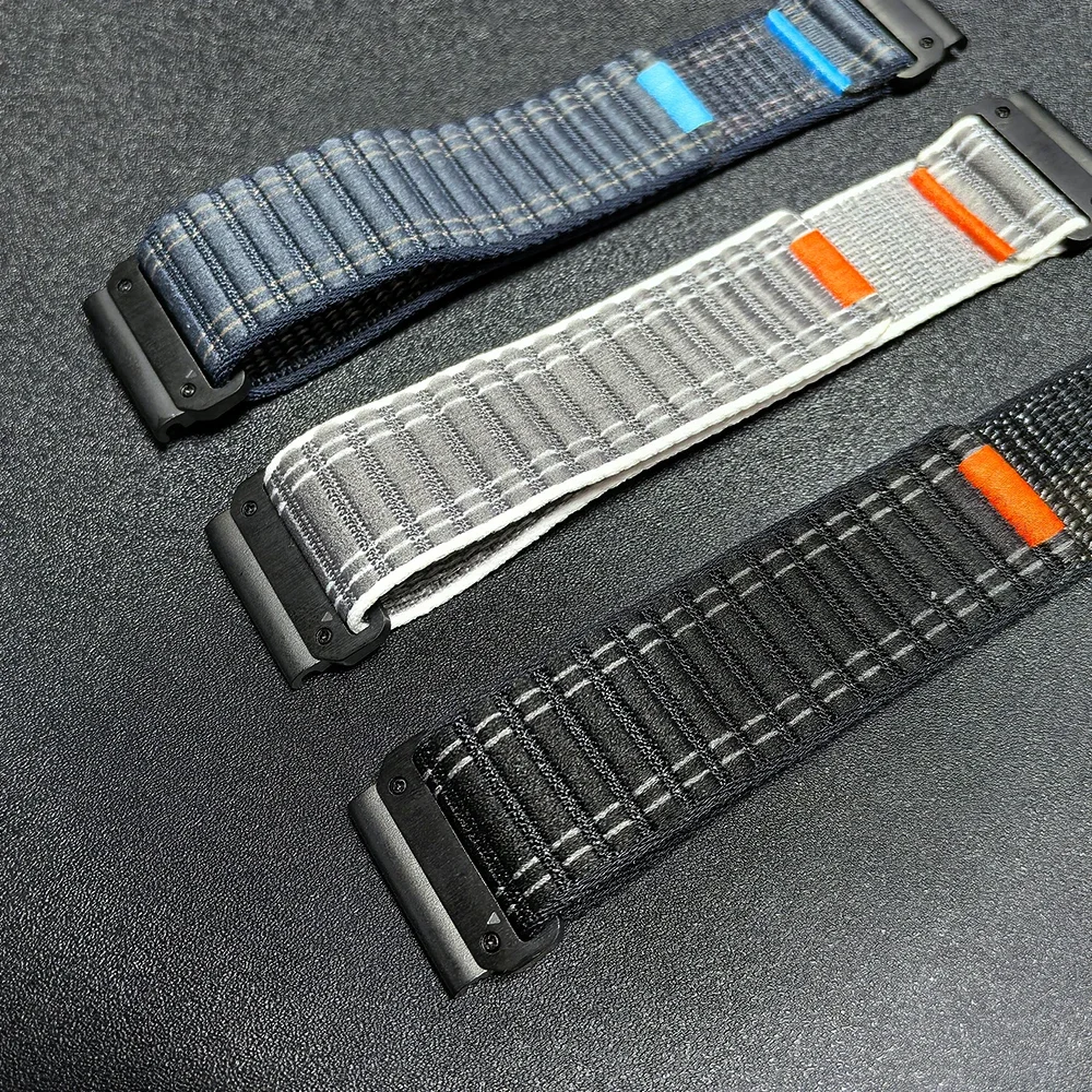 26mm 22mm QuickFit Watch Band For Garmin Fenix 8 E 7 7X 6 6X 5X Plus/Epix Pro Gen 2 47mm 51mm/TACTIX/Enduro 3 Sports Nylon Strap
