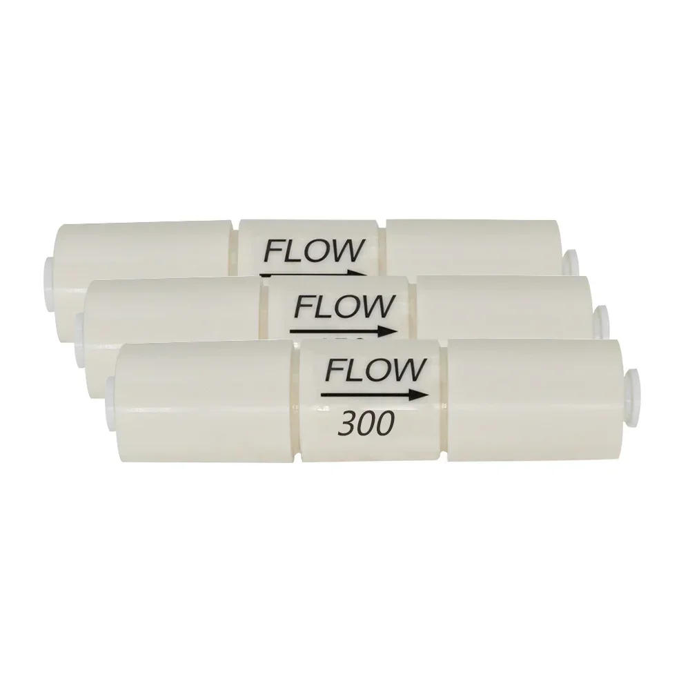 Flow Restrictor RO Water System Waste Water Regulater 300/450/550/650/800/1200/1500CC  1/4