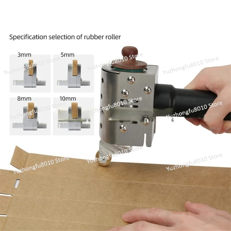 

WT-90TJ Hand Pushed Hot Melt Adhesive Machine Glue Labeling Machine Glue Rolling Machine 220V/110V 150W 50mL 3mm/5mm/8mm/10mm