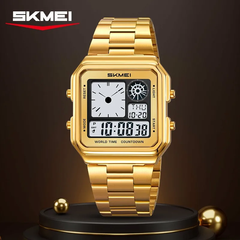 ساعة يد نسائية Daylight SKMEI 2451 رياضية رقمية للرجال توفير الوقت مقاومة للماء #1