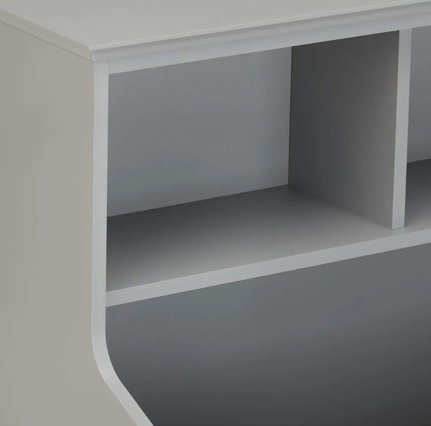 y Children 3 Shelf Multi Functional Bookcase and Toy Storage Bin Grey Children Bookcases keep clutter neatly stored away
