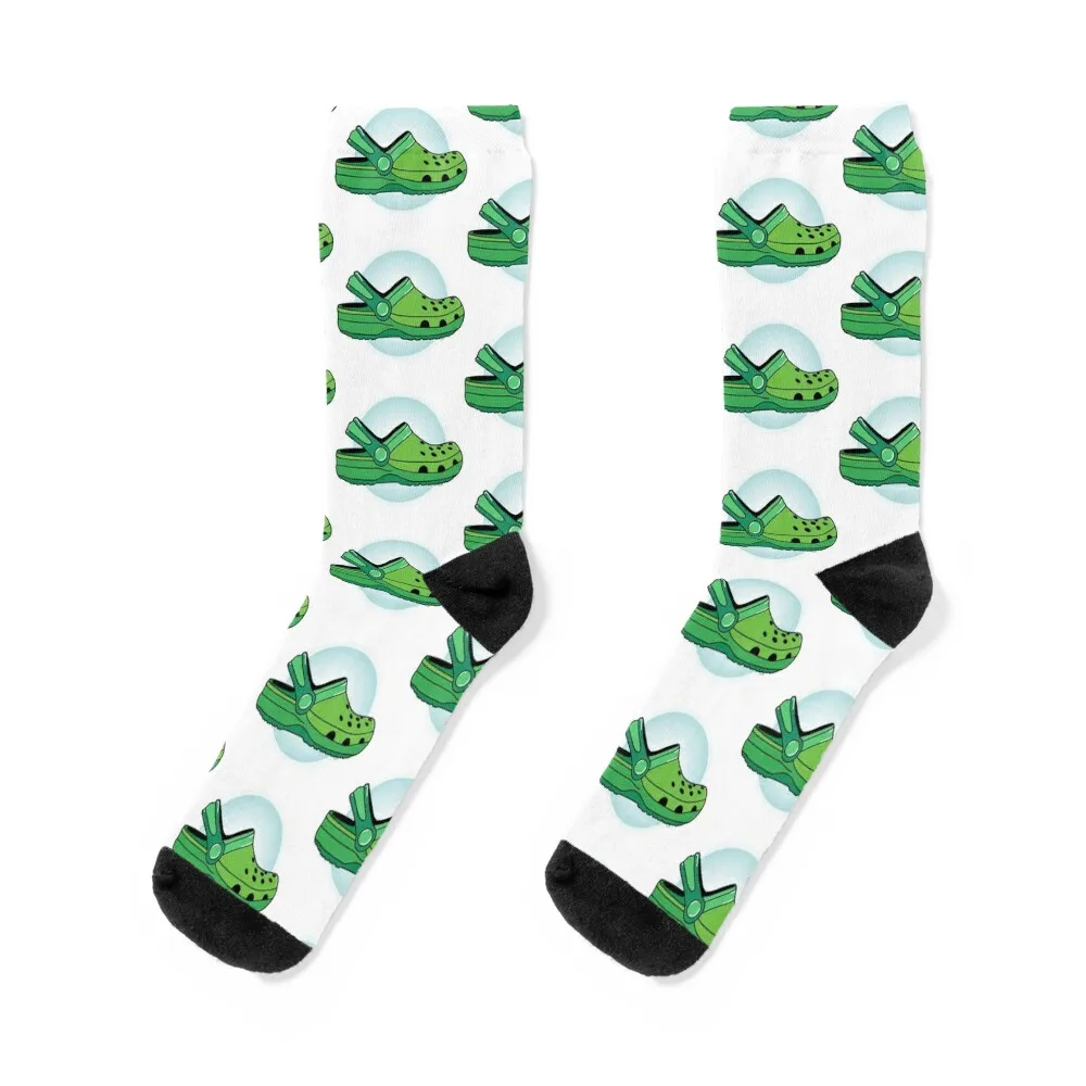 

crocs sksksks Socks bright garter hockey cute Crossfit Luxury Woman Socks Men's