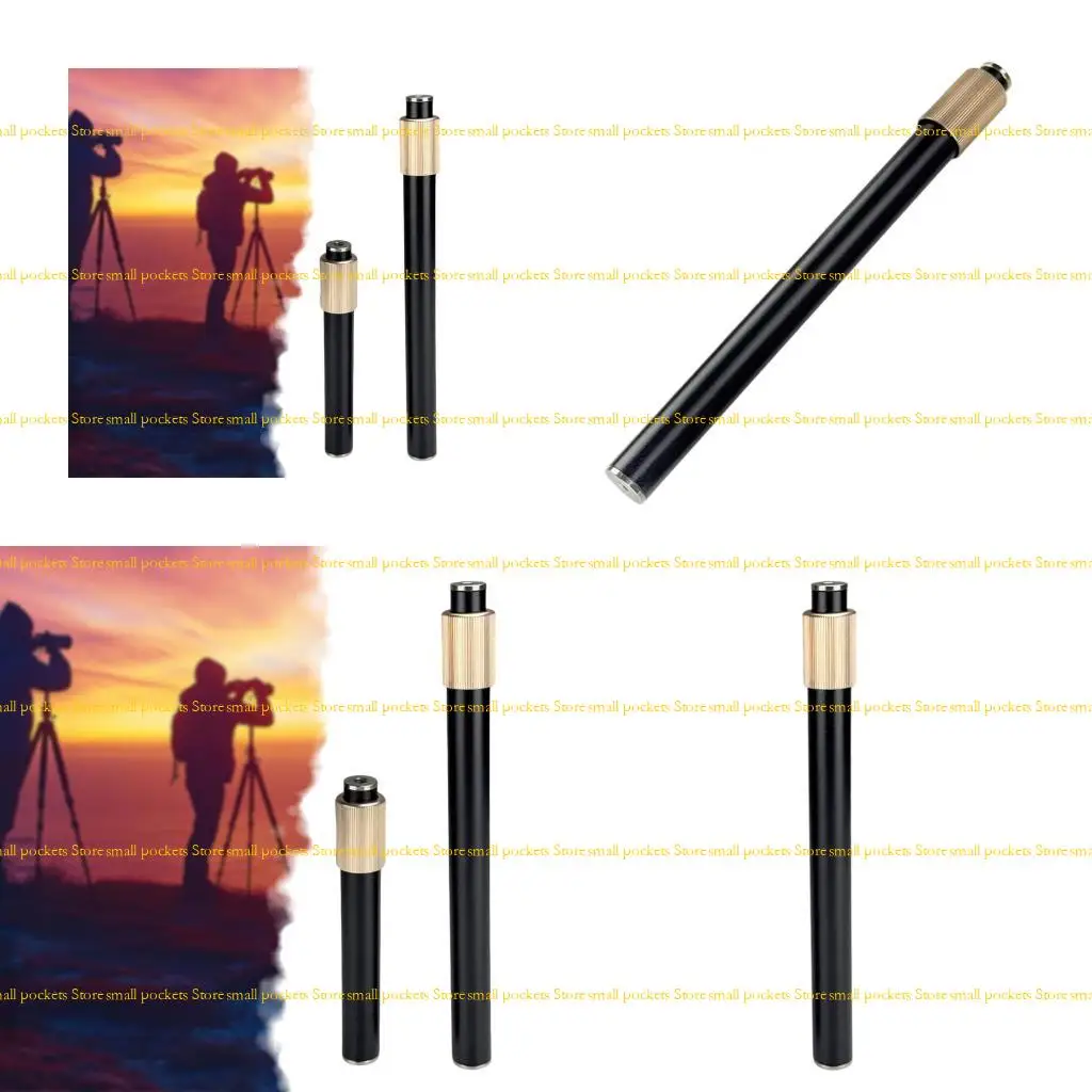 

R1WD Strong Metal Telescoping Rod 1/4" Internal Fibers Camera Light Stand Adapter Tool