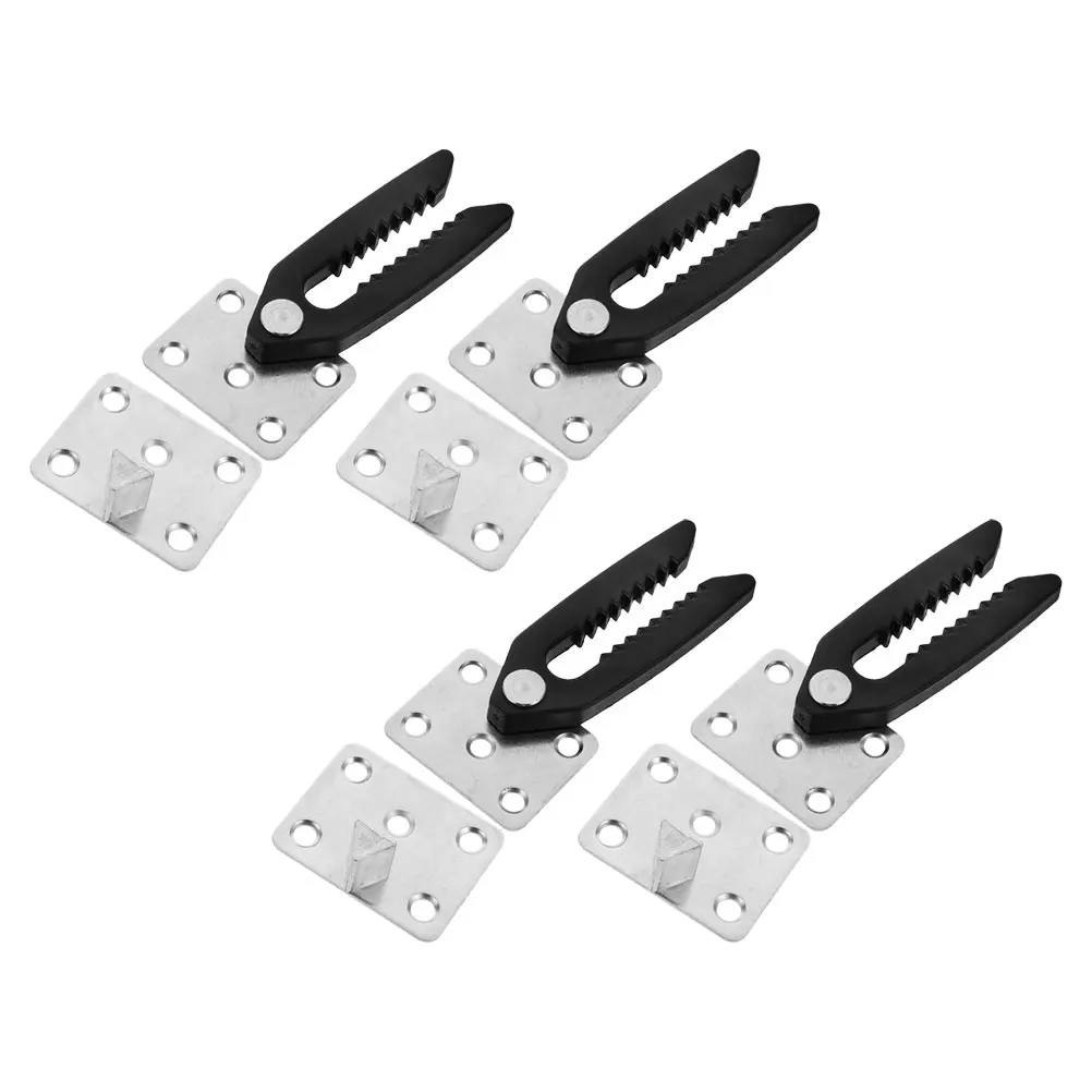 

4pcs Sofa Connector Abs Sectional Hardware Stable Durable Iron Snap Couch Joints Easy Install Furniture Accessories