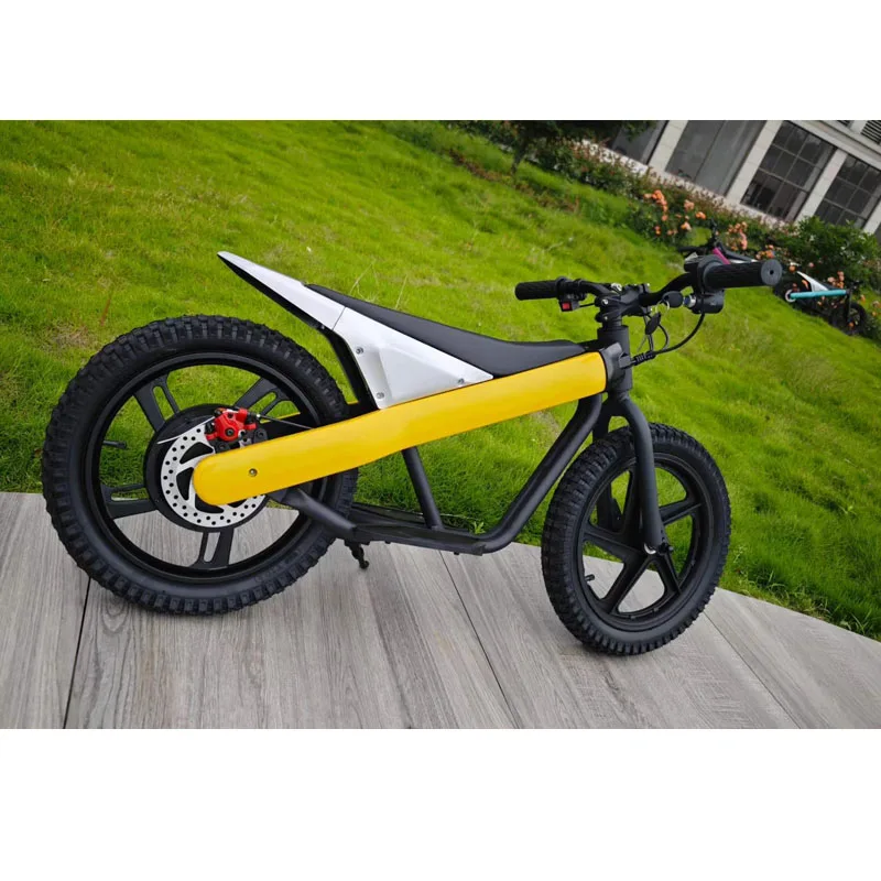 2024 Cheap Kids Electric Bike 36V 250W 350W Motor Optional Frame Color Seat For One Kids Double Seat For Two Kids image 2