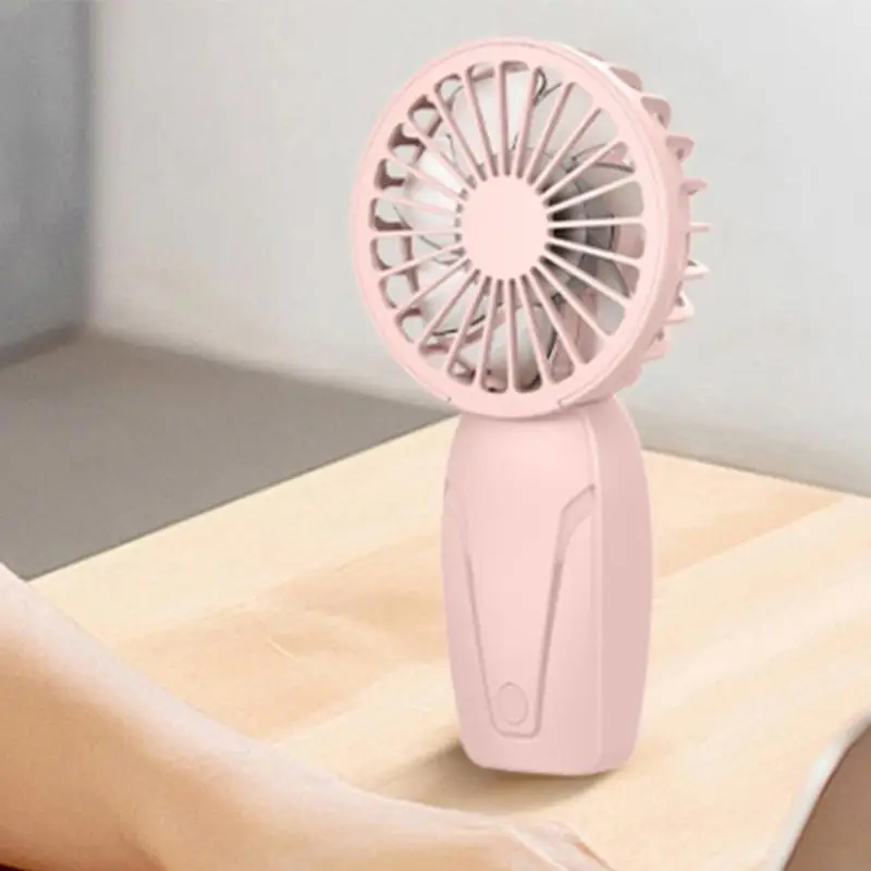 M6CB Handheld Cooling Fan USB Rechargeable Portable Fan Battery Operated 3 Speed
