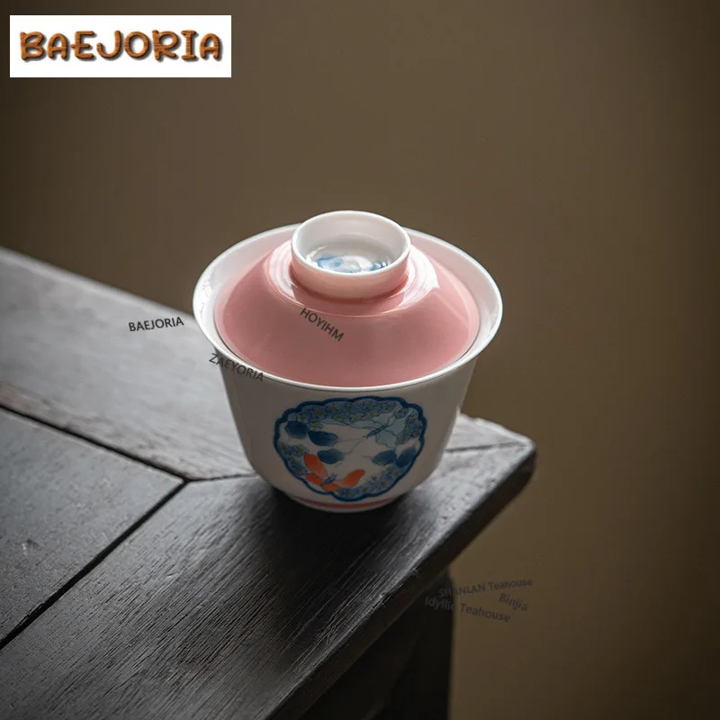 gaiwan-da-130ml-dipinto-a-mano-con-farfalle-e-fiori-creativo-con-coperchio-kit-per-la-preparazione-del-te-ciotola-da-te-ornamenti-da-tavola