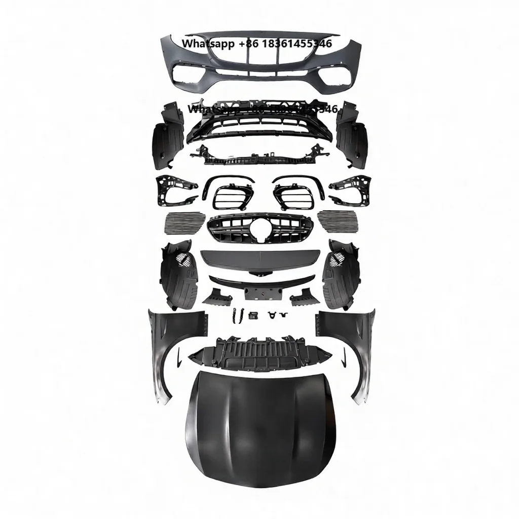 For 2016-2020  E-class W213 Upgrade Wide E63  Style Conversion Kit Auto Body System Car Modified Facelift Body Kit