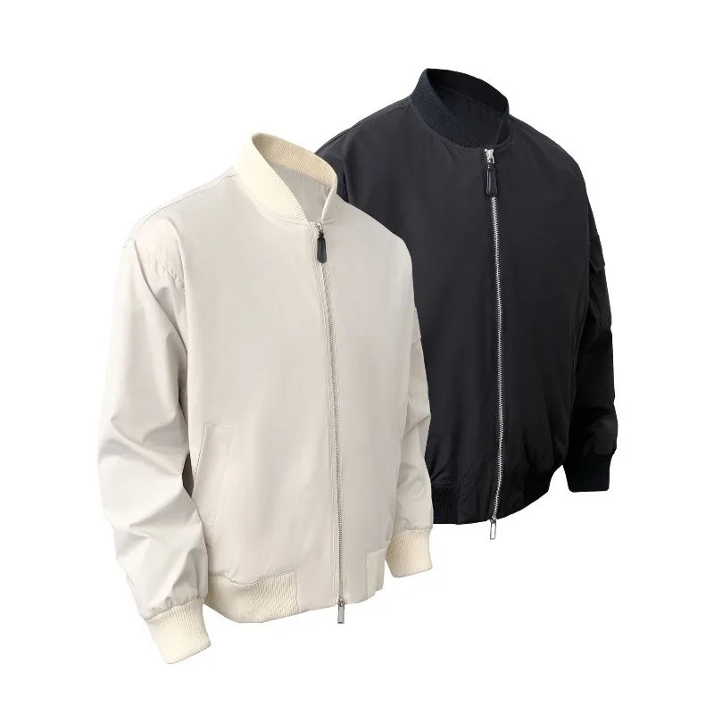 Spring Men's Jacket American Casual Simplicity