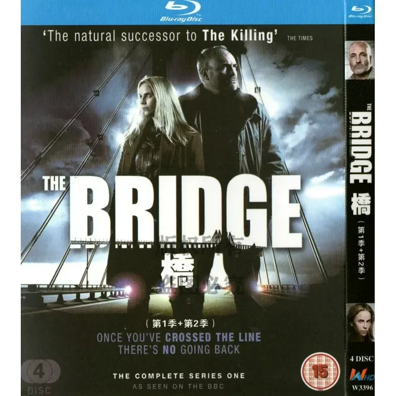 

Blu-ray BD Swedish Suspense Thriller Crime TV Series Bridge Seasons 1 to 4 1080p High Definition 8 Discs