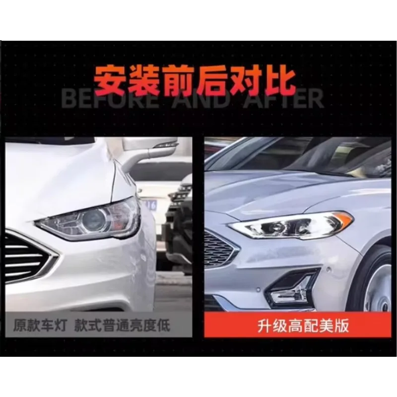 

Усовершенствованная модель 15-21 для динамических светодиодных фар Ford Fusion/Mondeo в сборе с улучшенными светодиодными линзами для модификации рынка США