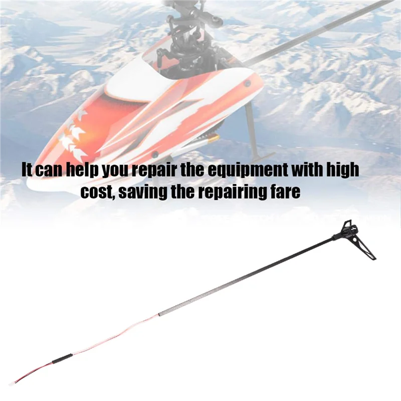 Set motore di coda eccellente-2 pezzi per Wltoys XK K110 V977 RC elicottero parti di aggiornamento accessori di ricambio