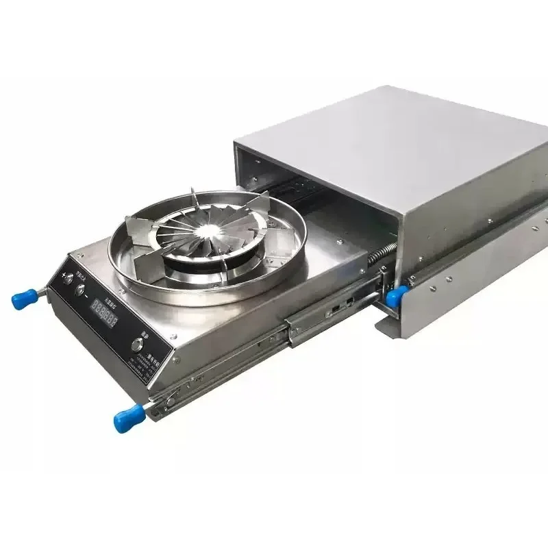 Slide-out 12V RV Diesel Stove Pull Out Camping Diesel Burner Stainless Steel Camper Van Cooking Stove
