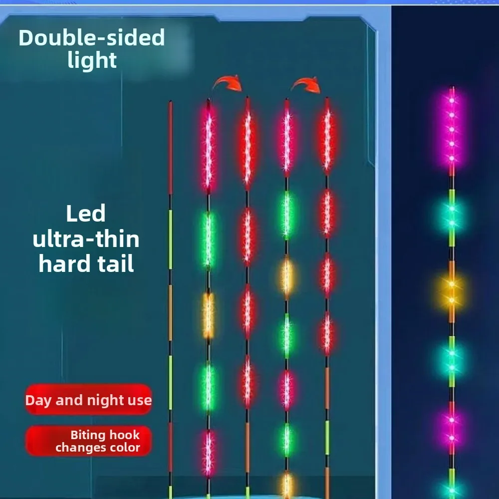 على الوجهين LED LED الصيد الذكية تعويم أعلى السوبر مشرق مضيئة الإلكترونية يطفو العوامة التعريفي فائقة الحساسية